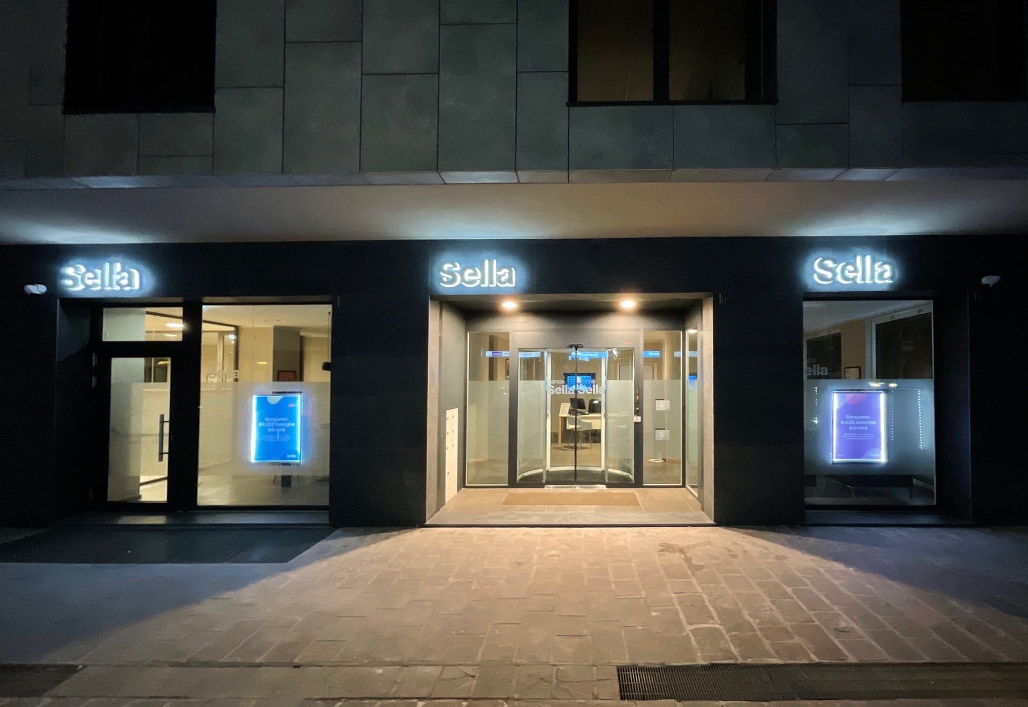 Kepatz | Real Estate, Project Management, General Contractor - Succursale Banca Sella a Bergamo.
