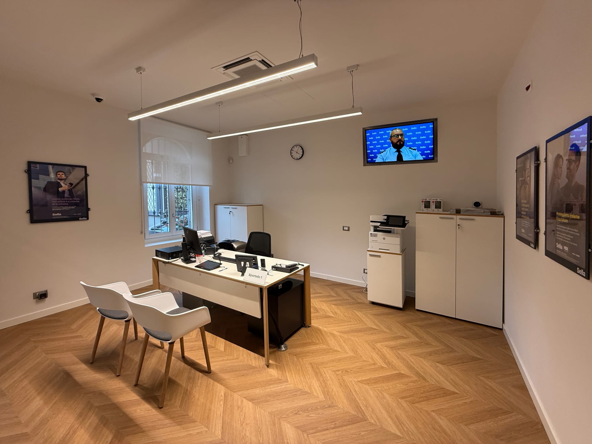 Kepatz | Project Management, General Contractor - succursale Banca Sella a Busto Arsizio