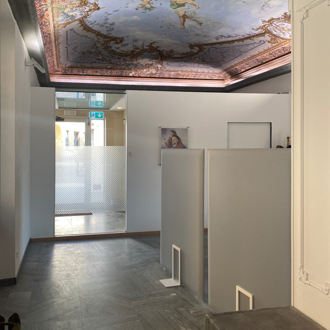 Succursale Banca Sella Caluso - gli interni della filiale