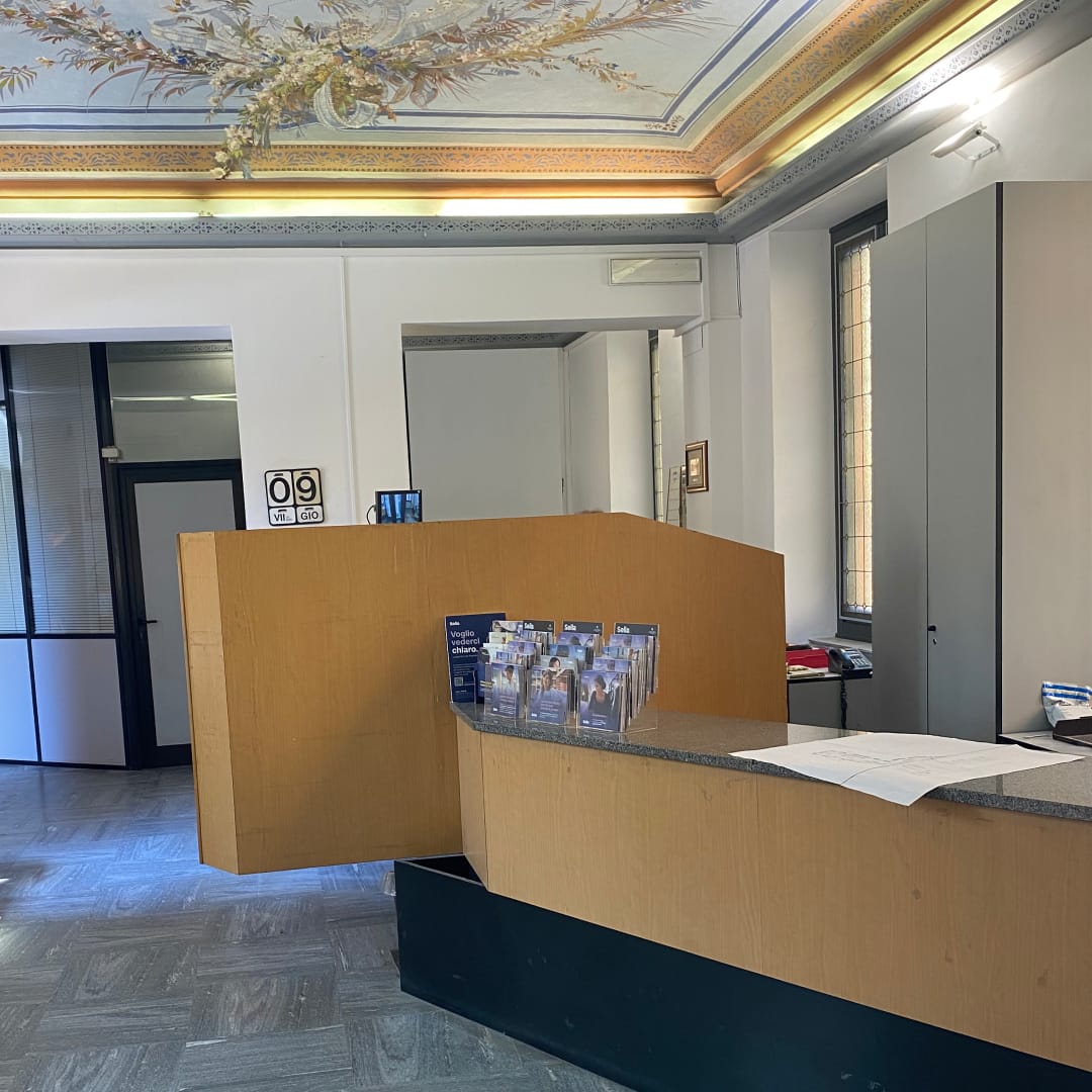 Succursale Banca Sella Caluso - gli interni della filiale