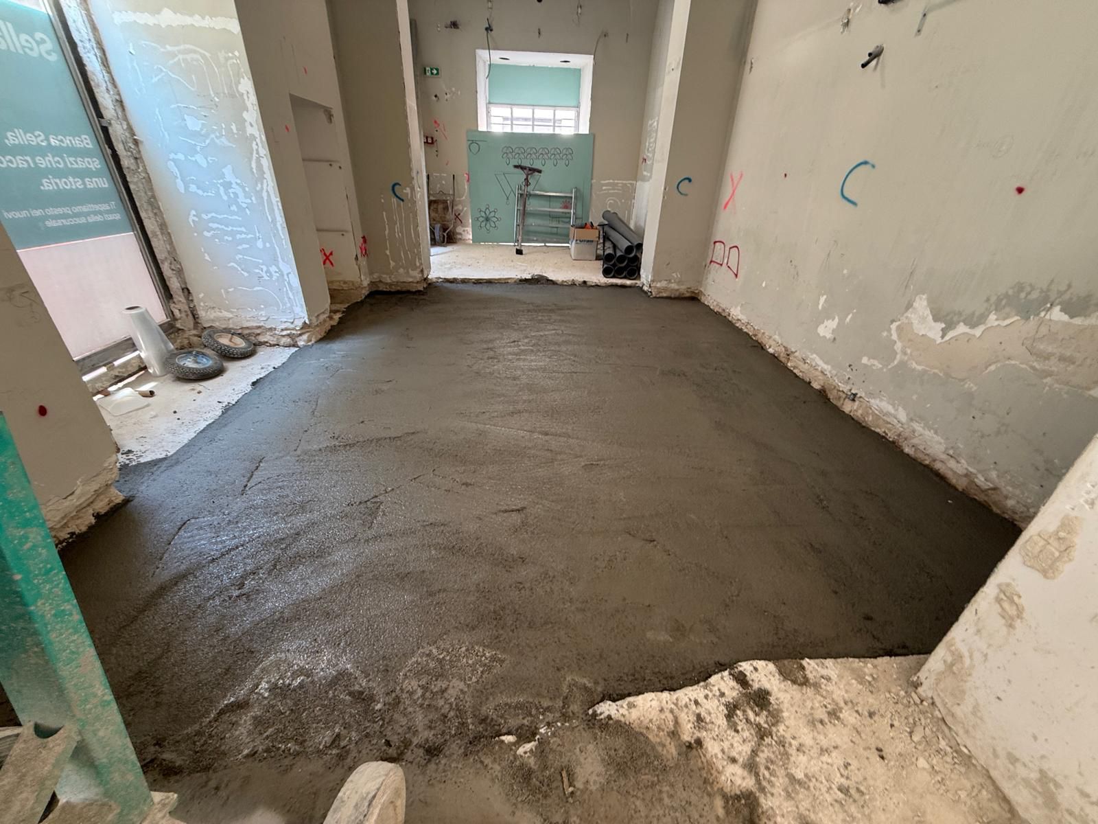 Succursale Banca Sella Bari - il cantiere