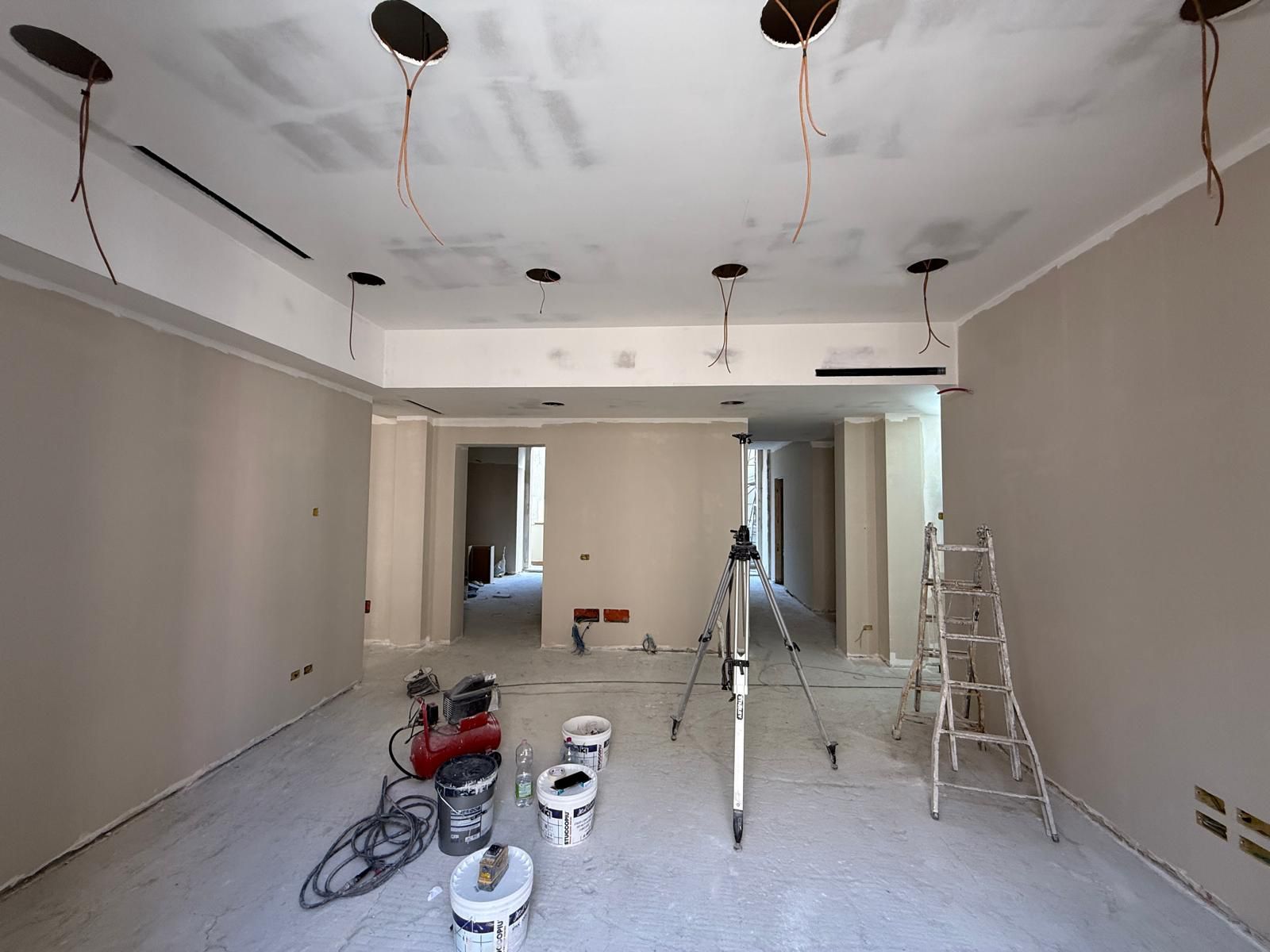 Succursale Banca Sella Bari - il cantiere