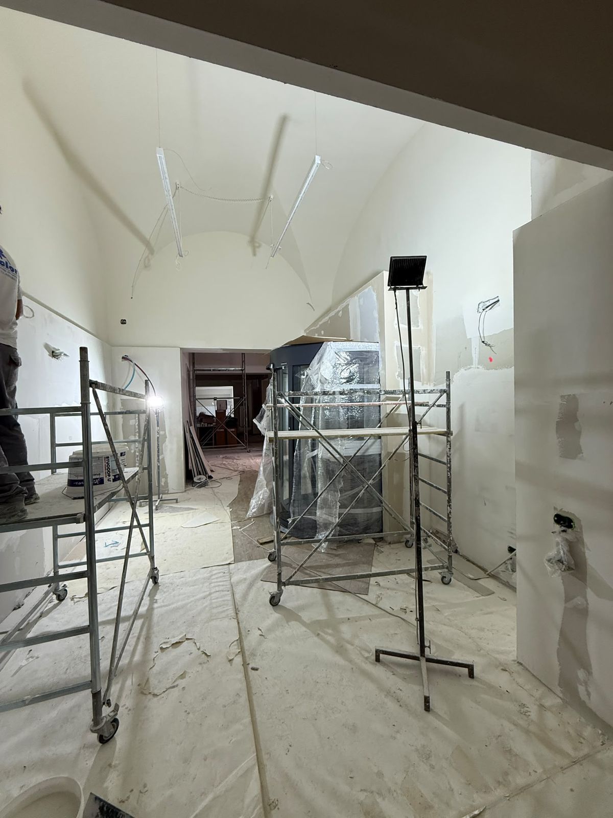 Succursale Banca Sella Bari - il cantiere