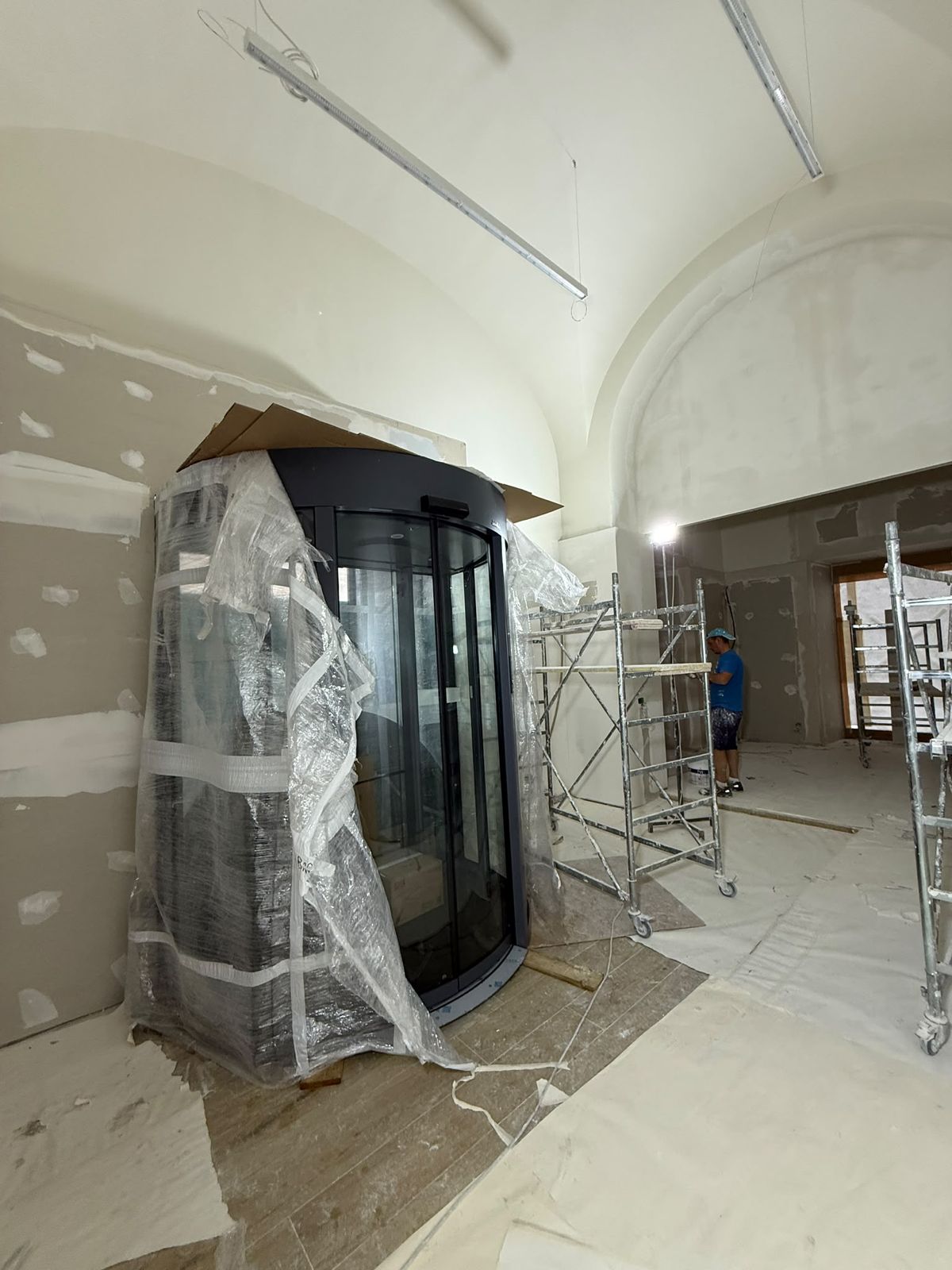 Succursale Banca Sella Bari - il cantiere